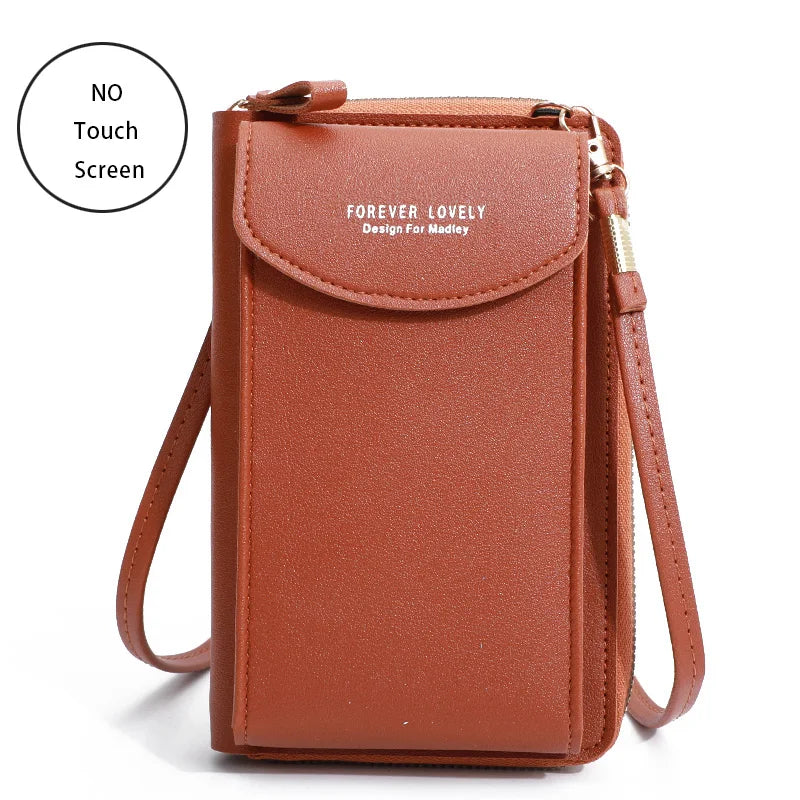 Bolsa Moda Feminina Porta Celular Crossbody Touch Screen