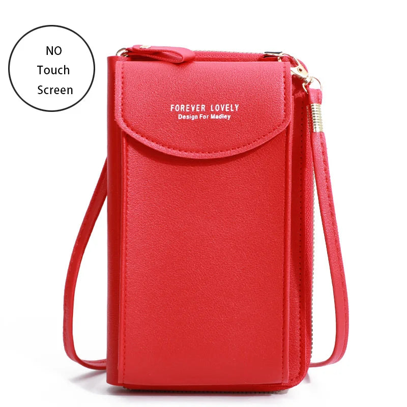 Bolsa Moda Feminina Porta Celular Crossbody Touch Screen