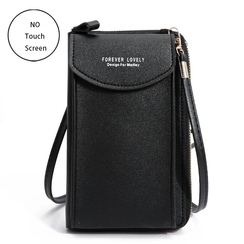 Bolsa Moda Feminina Porta Celular Crossbody Touch Screen